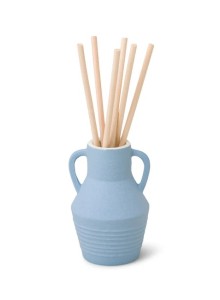 SA0403EU Light Blue Ceramic Diffuser Paddywax - Rosemary and Sea Salt